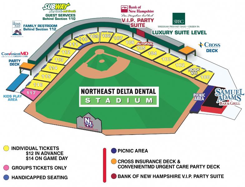 New Hampshire Fisher Cats Tickets